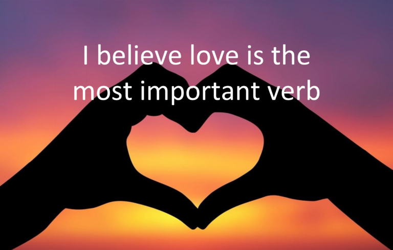 love verb